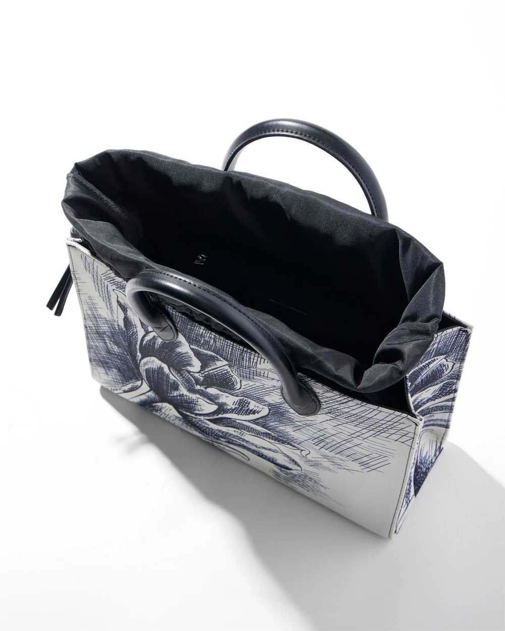 Sketched Floral Tote White House Black Market